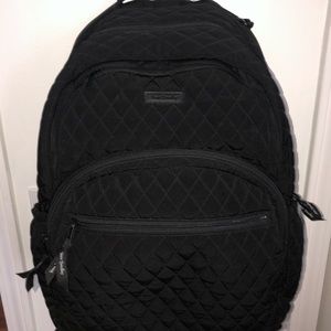 Great condition Vera Bradley campus black backpack